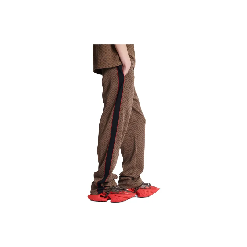 BALMAIN Casual Mini Monogrammed Trousers-5