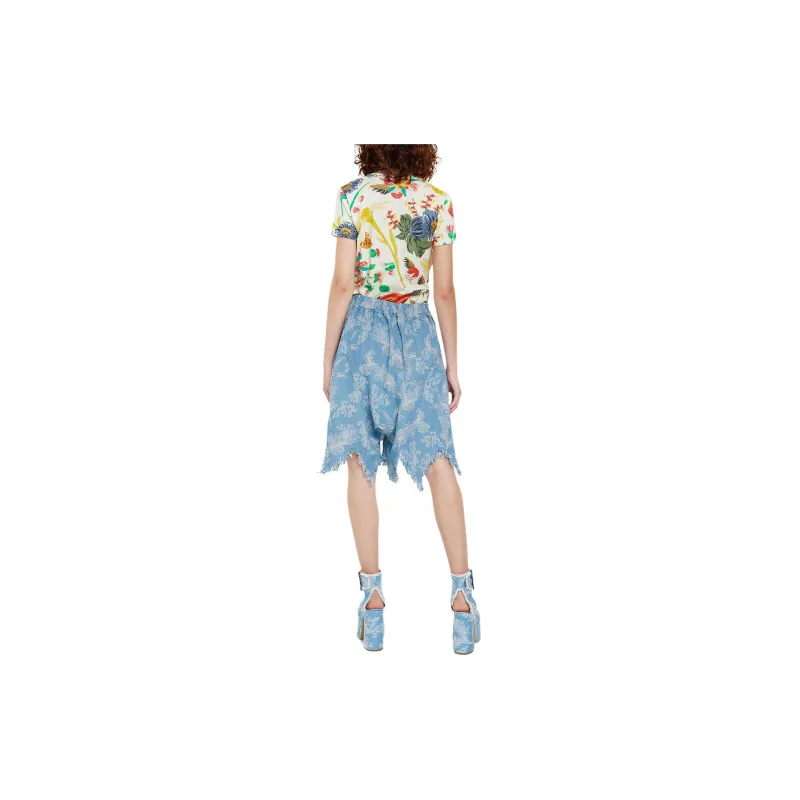 Vivienne Westwood Folklore print Cotton T shirt-4
