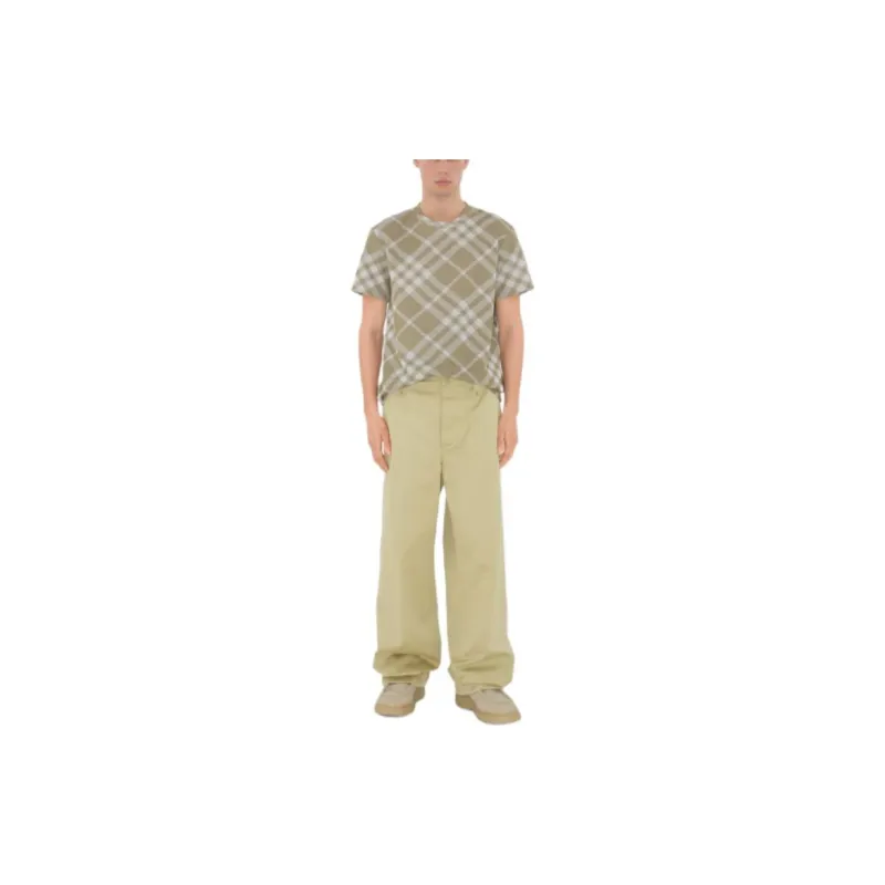 Burberry Nova Check Short Sleeved Crewneck T Shirt-2