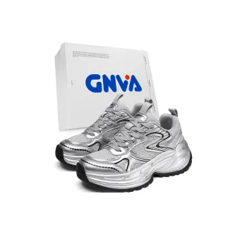 GNVA Wear Resistant Low Top Chunky Sneakers Unisex Box Included