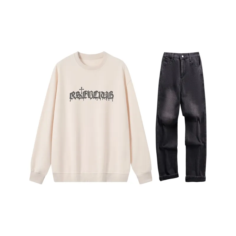 VniVerseVClub Sweatshirt Set Unisex-21