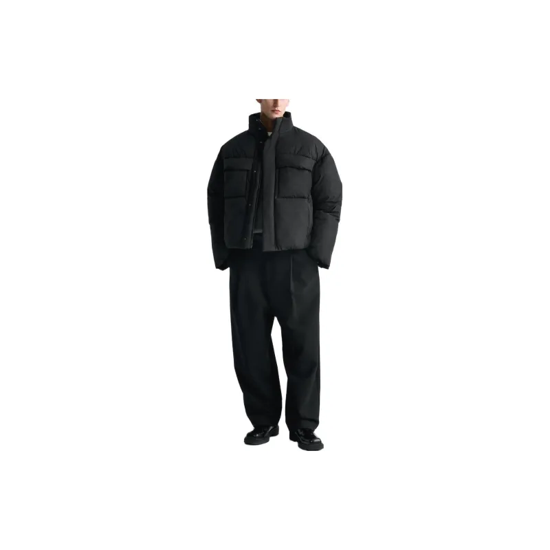 ZARA Jackets Men Black-2