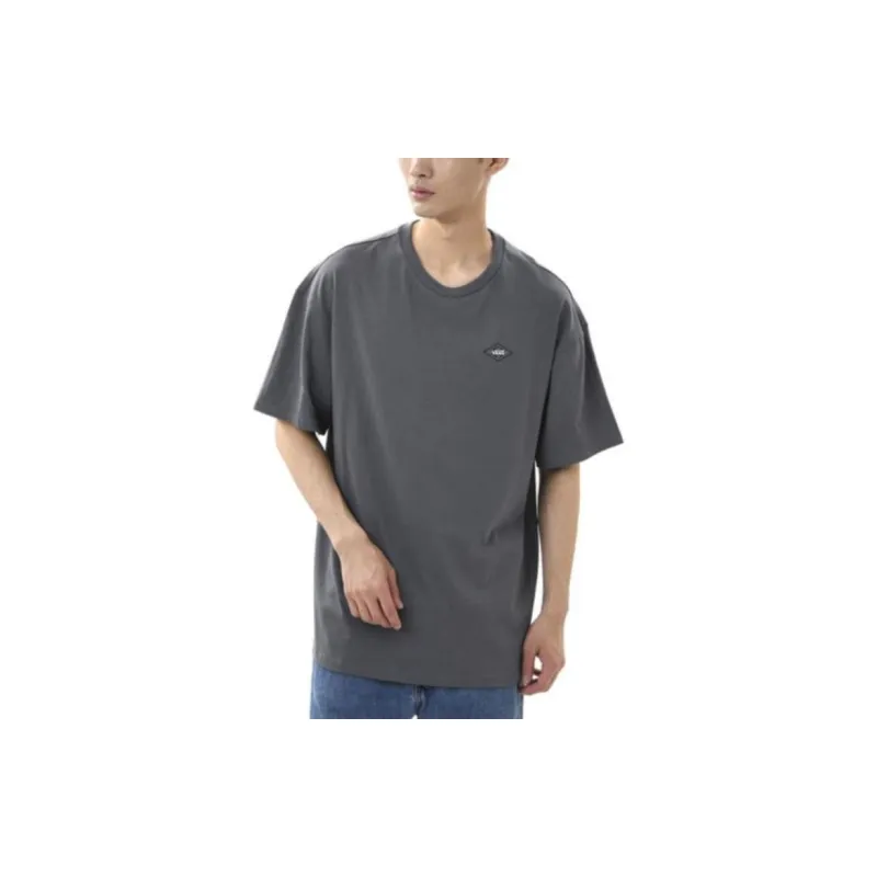 Vans T Shirts Men Lime Gray-2