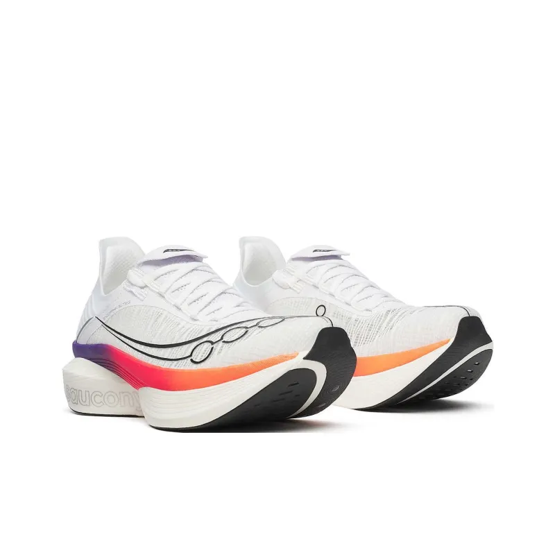 Saucony Endorphin Elite 2 White ViZiRed-2