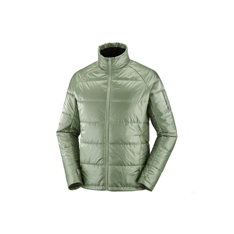 SALOMON PATROLLER Waterproof And Windproof Windbreaker Jacket Men's Laurel-2