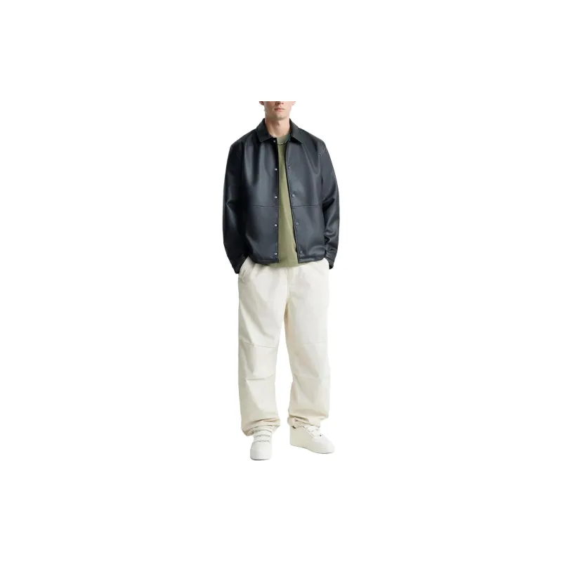 ZARA Casual Pants Men's Ice White-2