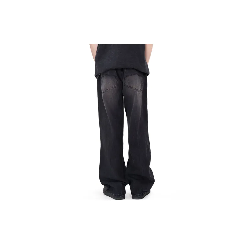GROGNAK Jeans Unisex Black Gray-3