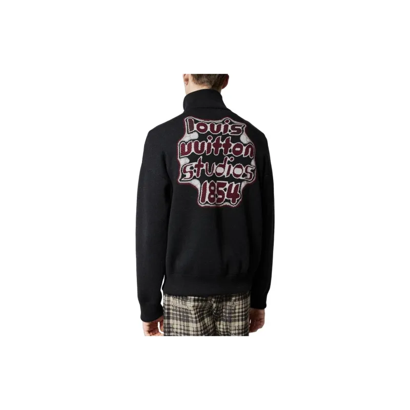 LOUIS VUITTON FW23 Jackets Coats Men's Black-2