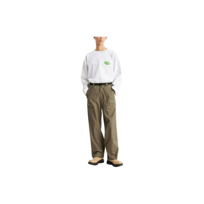 HOLZWEILER Cargo Pants Men's Military Green-1