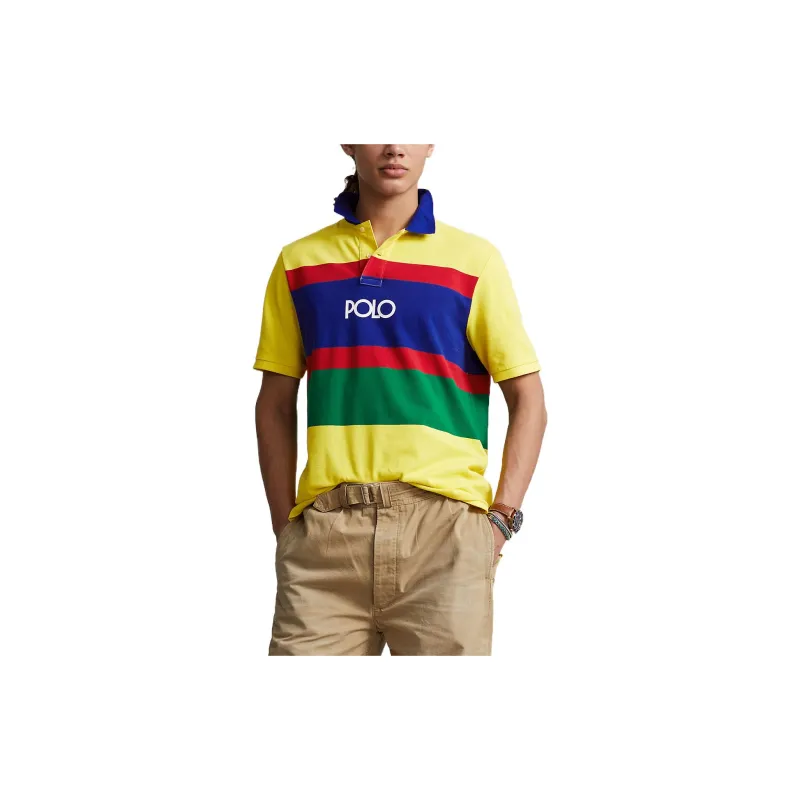 Polo Ralph Lauren Polo Shirts Men Yellow-1