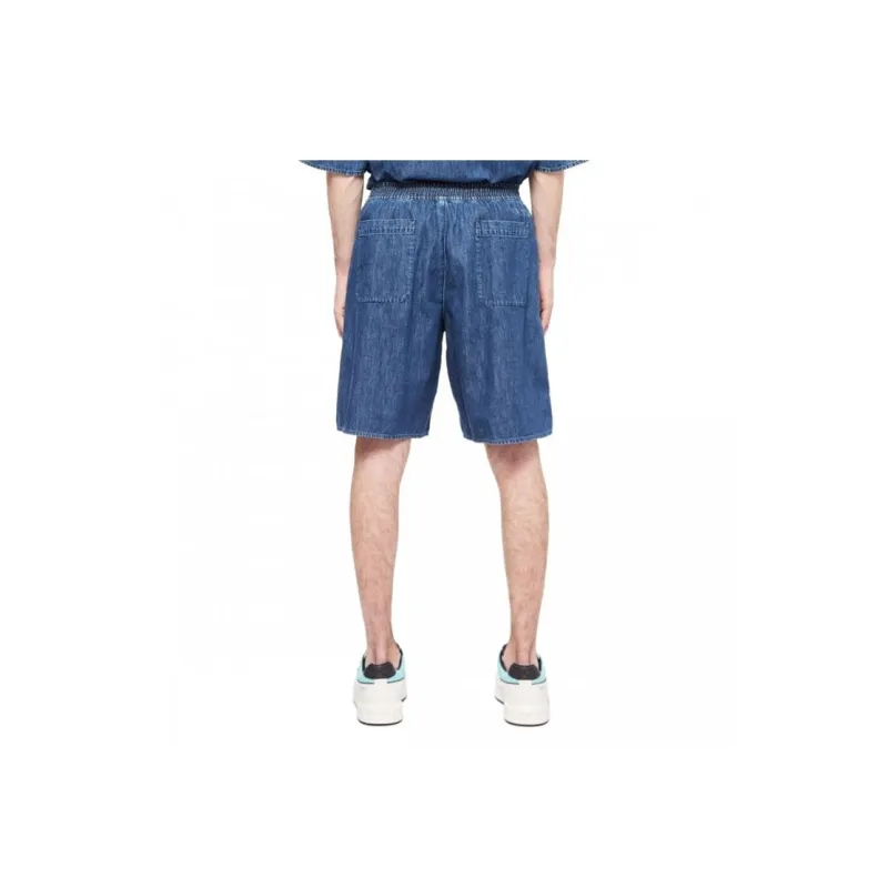 Valentino SS22 Denim Shorts Men's Blue-4