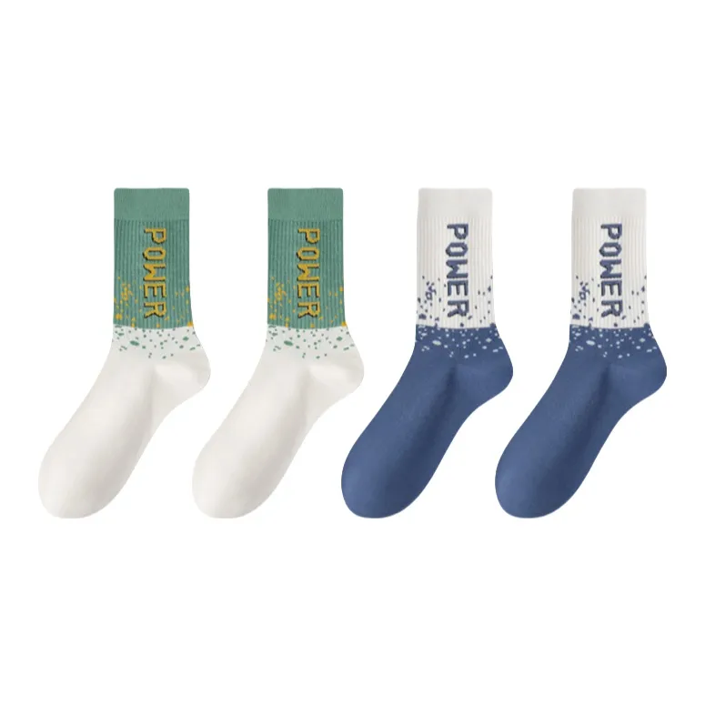 Urban Beauty Mid-Calf Socks Men's Combo Set-16