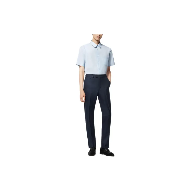 LOUIS VUITTON Shirt Men's Light Blue-1