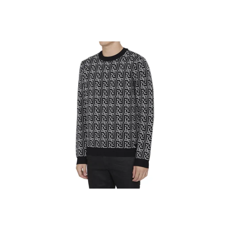 FENDI Sweaters Men Black-3