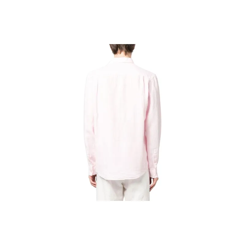 Vilebrequin Caroubis Long sleeved Linen Shirt-1