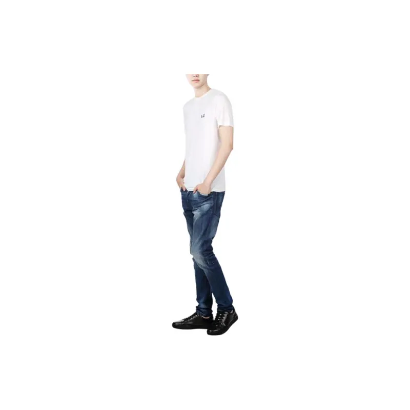 FENDI T Shirts Men White-3