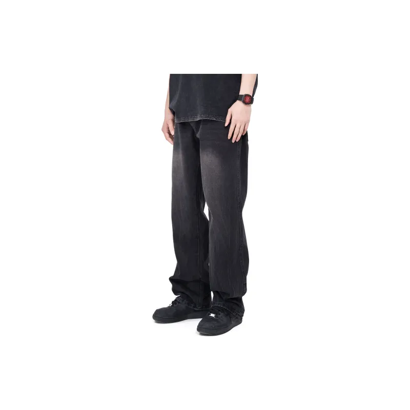 GROGNAK Jeans Unisex Black Gray-7