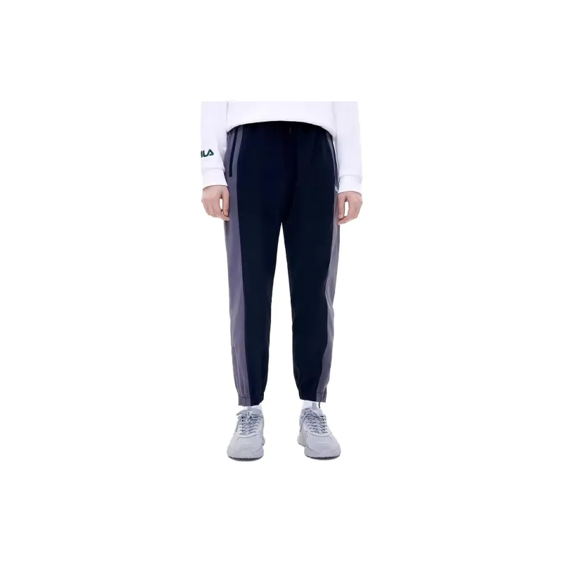FILA FUSION Knitted Sweatpants Men's Pitch Black-2