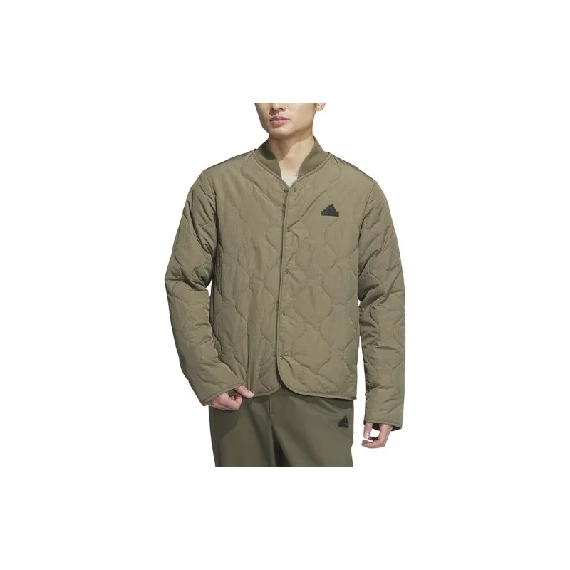 Adidas Puffer Jacket Men's Olive Green-1