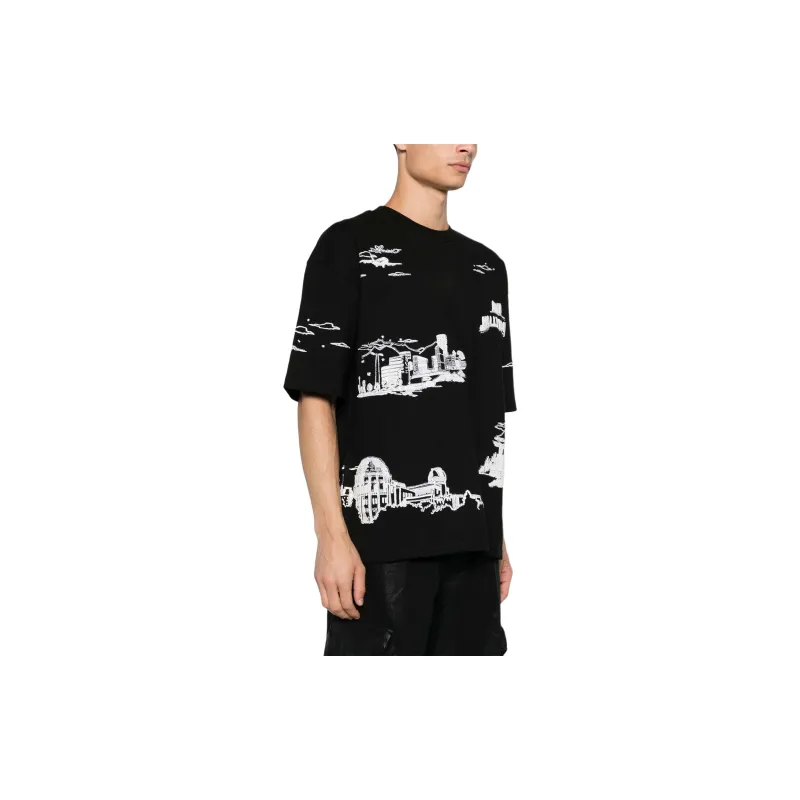 AMIRI La Landmark T shirt-3