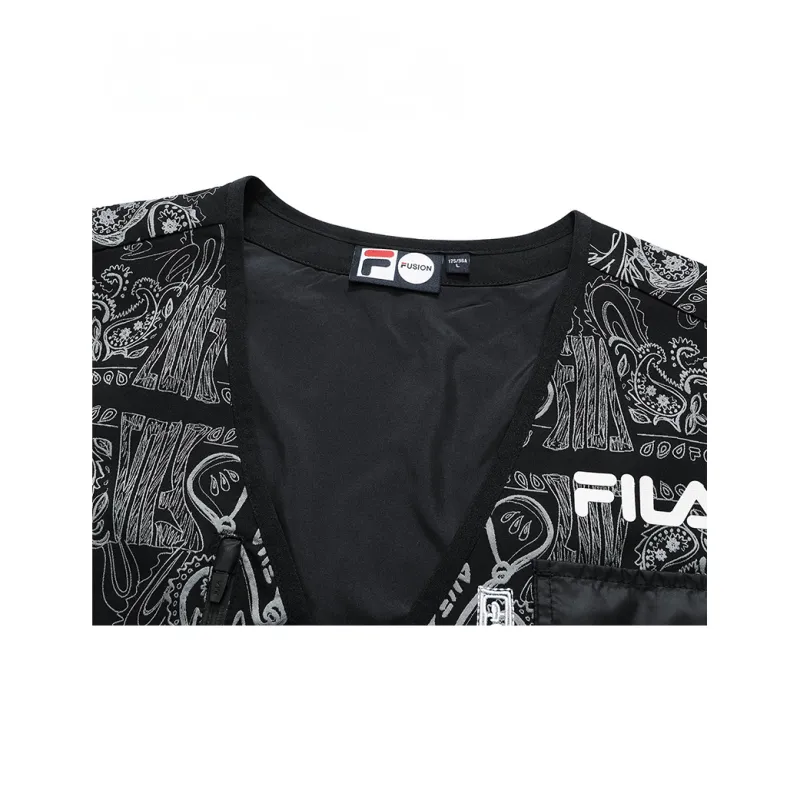 FILA FUSION STREET SPORT Vest Unisex Black-3
