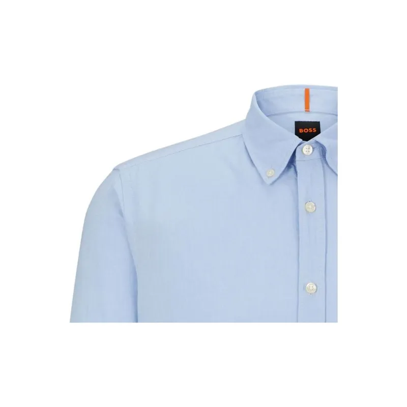 HUGO BOSS Embroidered Logo Long sleeve Shirt-4