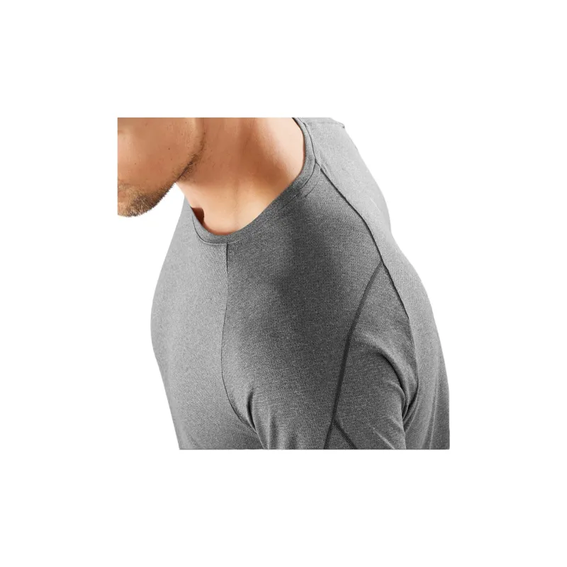 SALOMON CROSS RUN T-Shirt Men's Gray-2