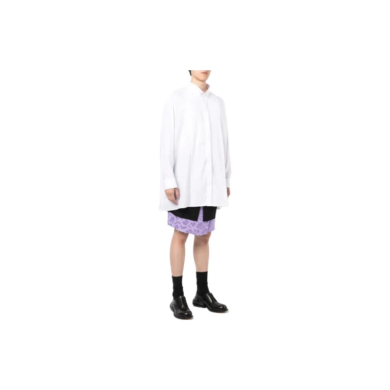 RAF SIMONS Logo patch Button up Shirt-2
