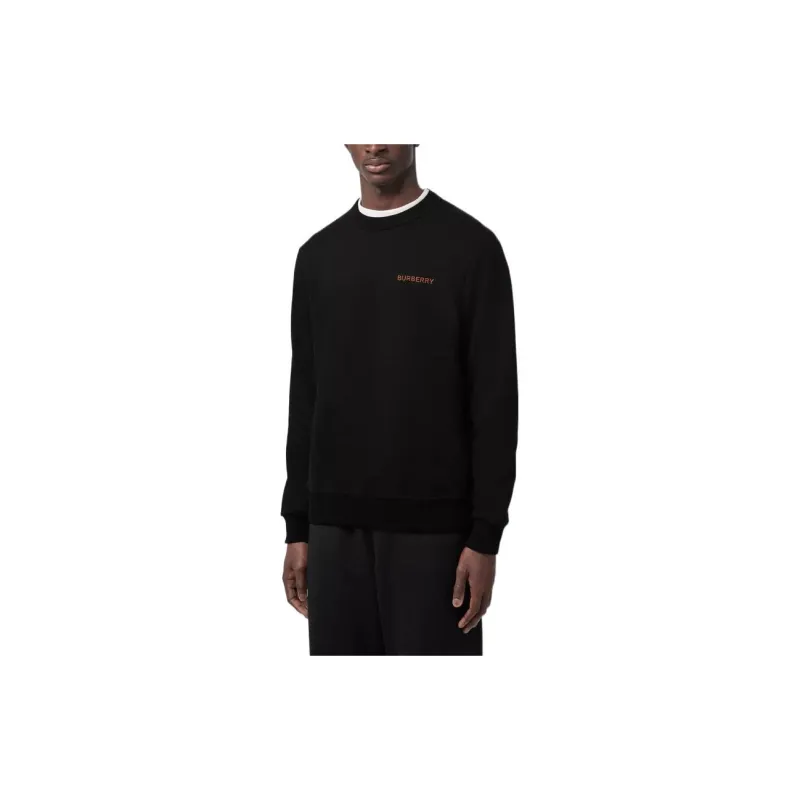 Burberry Tb Logo Embroidered Crewneck Sweatshirt-4