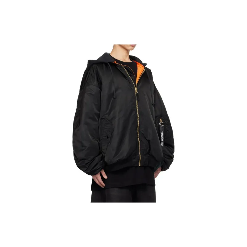 Vetements Jackets Men Black-1