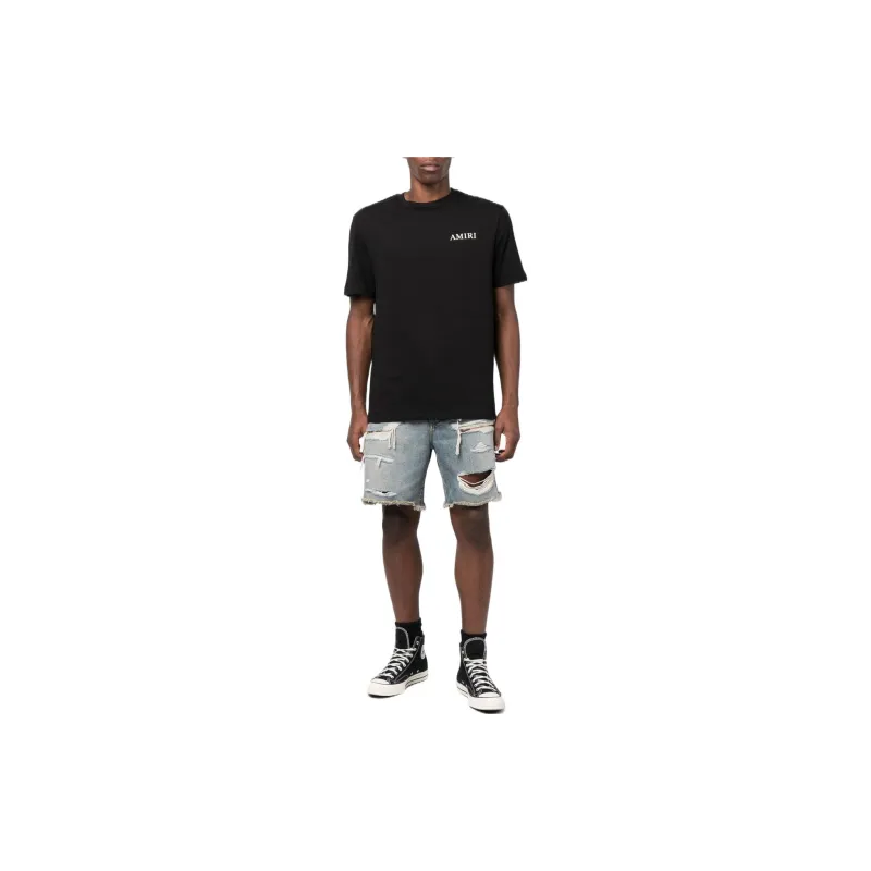 AMIRI Pajama Art Patch Short-1