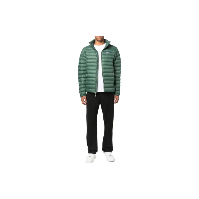 Patagonia Logo patch Feather down Jacket-14