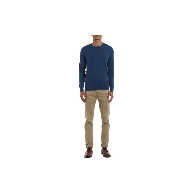 Burberry Cashmere Sweater Men's Dark Cyan-1