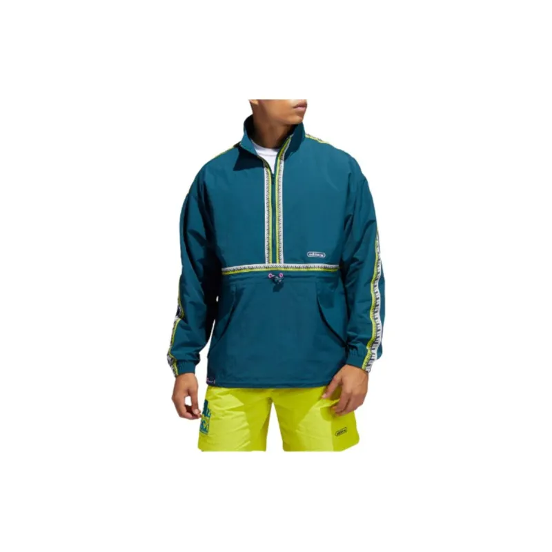 Adidas Originals Jackets Men Water Duck Green-4