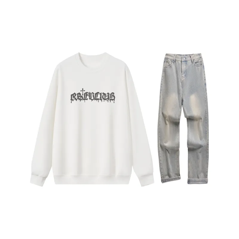 VniVerseVClub Sweatshirt Set Unisex-5