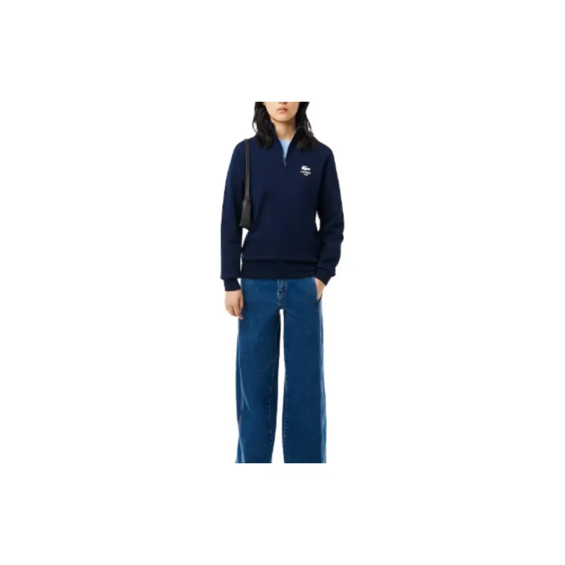 LACOSTE Logo print High neck Sweatshirt-1