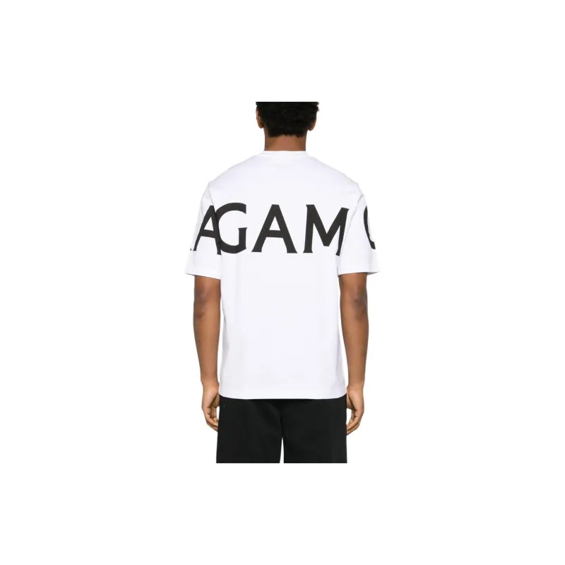 FERRAGAMO SS24 T-Shirt Men's Optical White-2