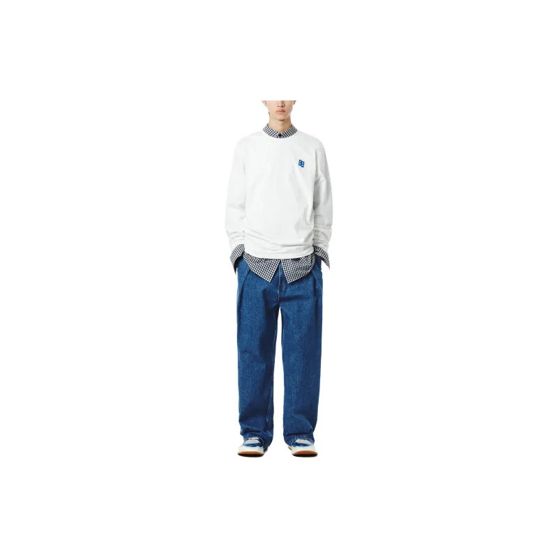 ADER ERROR ADER ERROR SS24 Significant Jeans Unisex Blue-3
