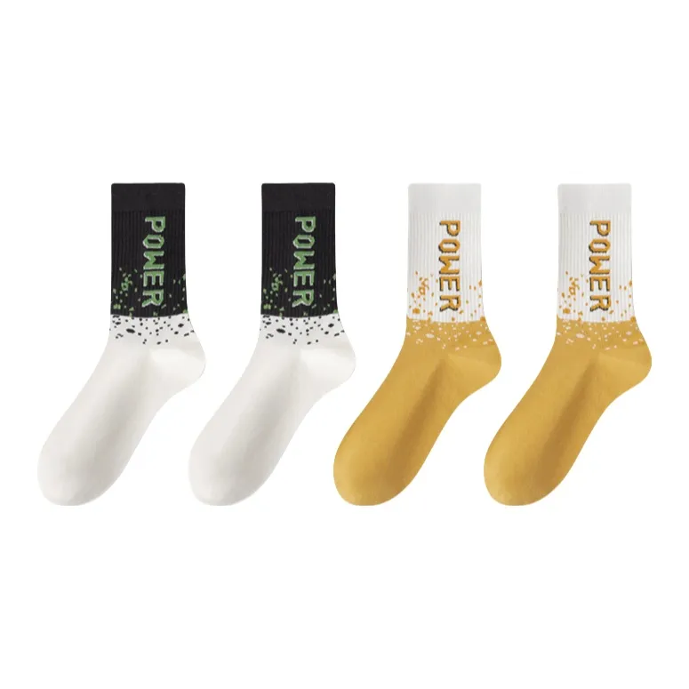 Urban Beauty Mid-Calf Socks Men's Combo Set-11