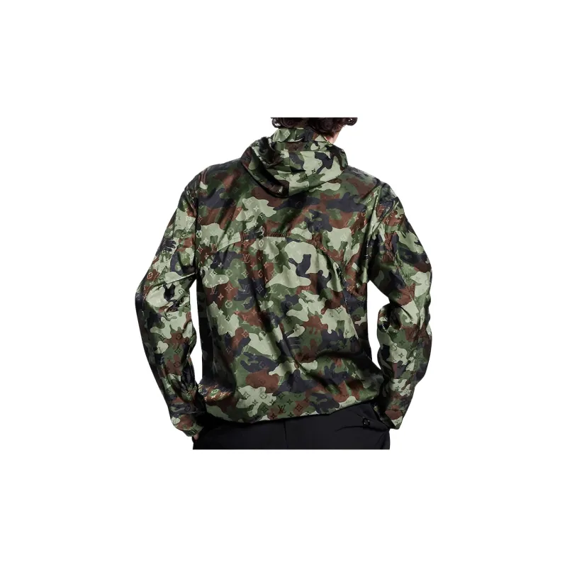 LOUIS VUITTON Camo Windbreaker Jacket-3