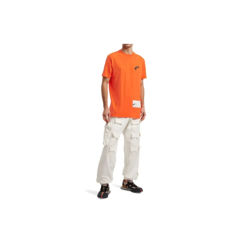 OFF WHITE x Teenage Engineering SS22 T Shirt Regular Fit Men's Orange-2