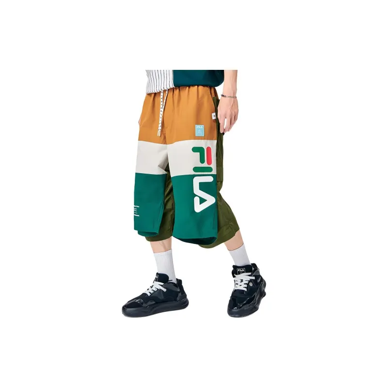 FILA Casual Shorts Men Multicolor-4