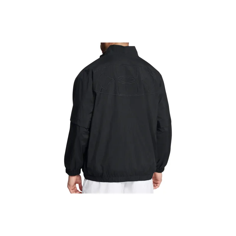 Under Armour Woven Collection CRINKLE Jackets Coats Men's Black-3