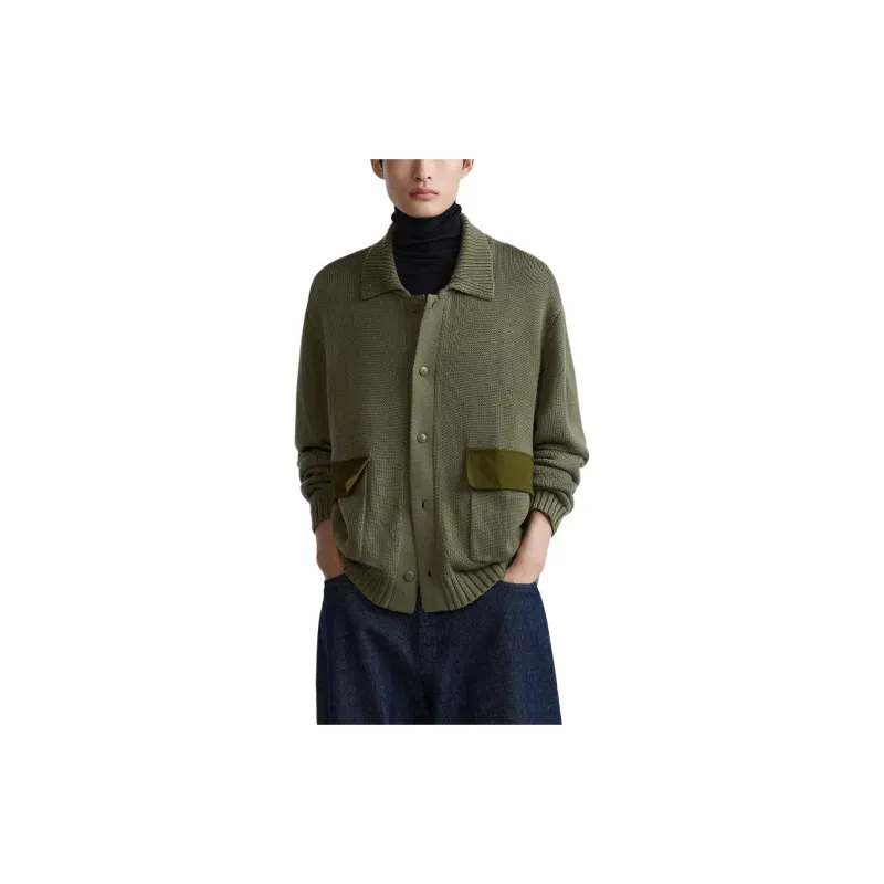 ZARA Year Of The Dragon Limited Series Sweaters Men Khaki-2