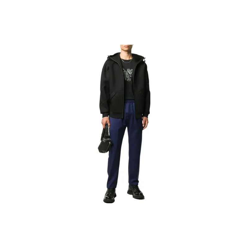 Givenchy Knitted Sweatpants Men Blue-1