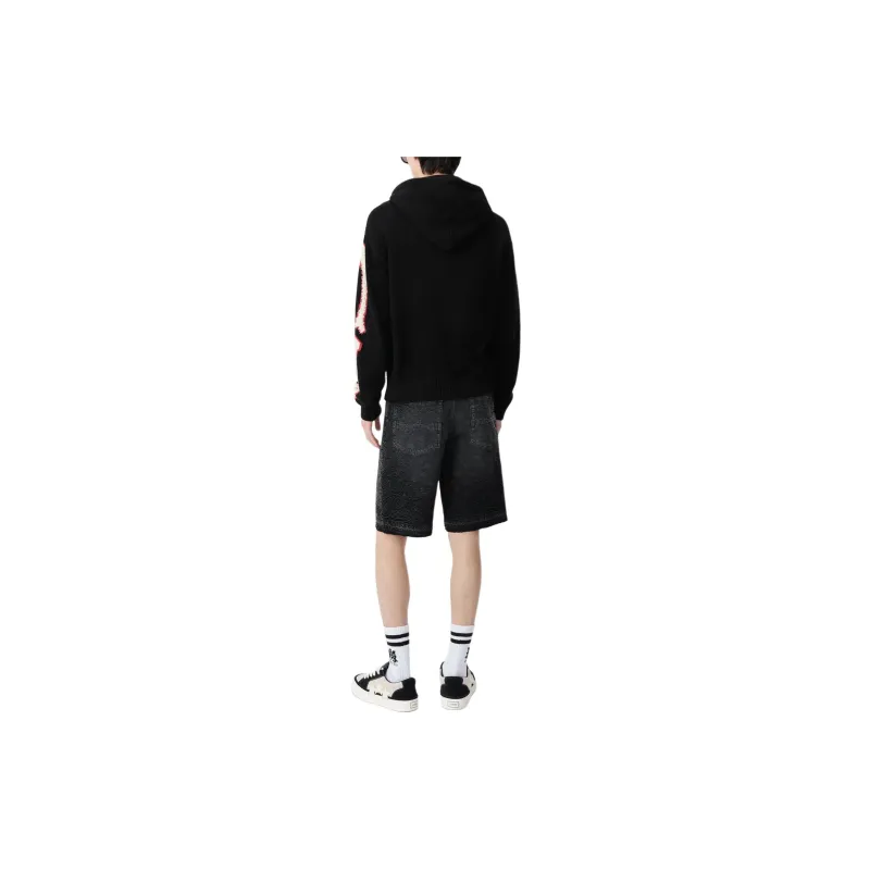 AMIRI FW24 Denim Shorts Men's Vintage Black-2