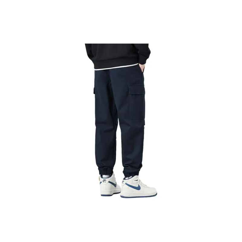 Tonlion Casual Pants Men's Royal Blue-2