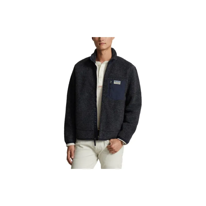 Polo Ralph Lauren High neck Brushed effect Cardigan-3