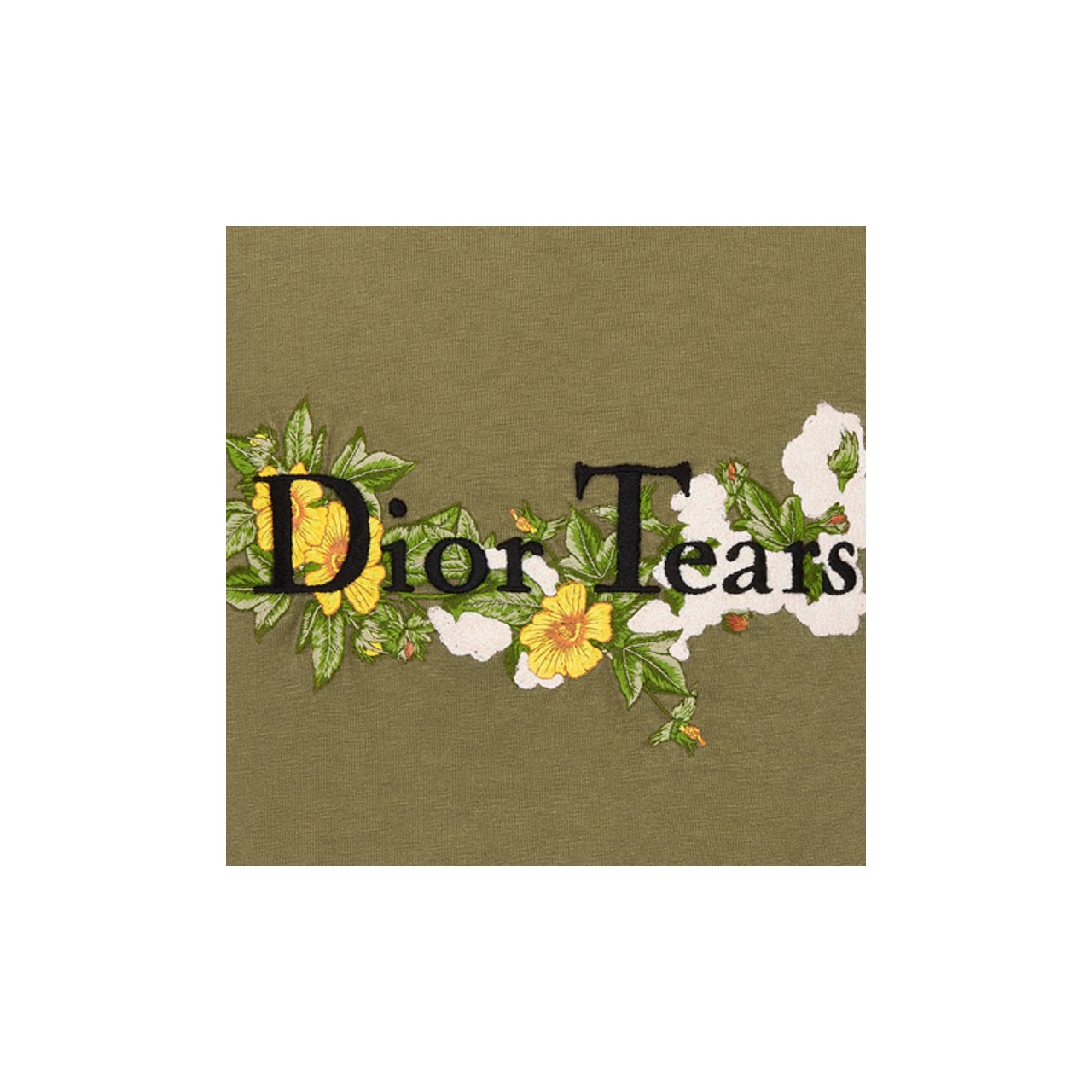 Dior x Denim Tears Relaxed-Fit Logo T-Shirt White Men's