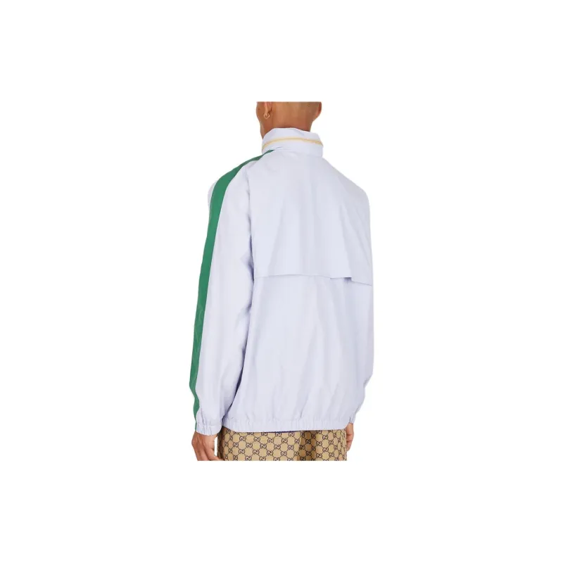 GUCCI Zipped Stripe Track Jacket-2